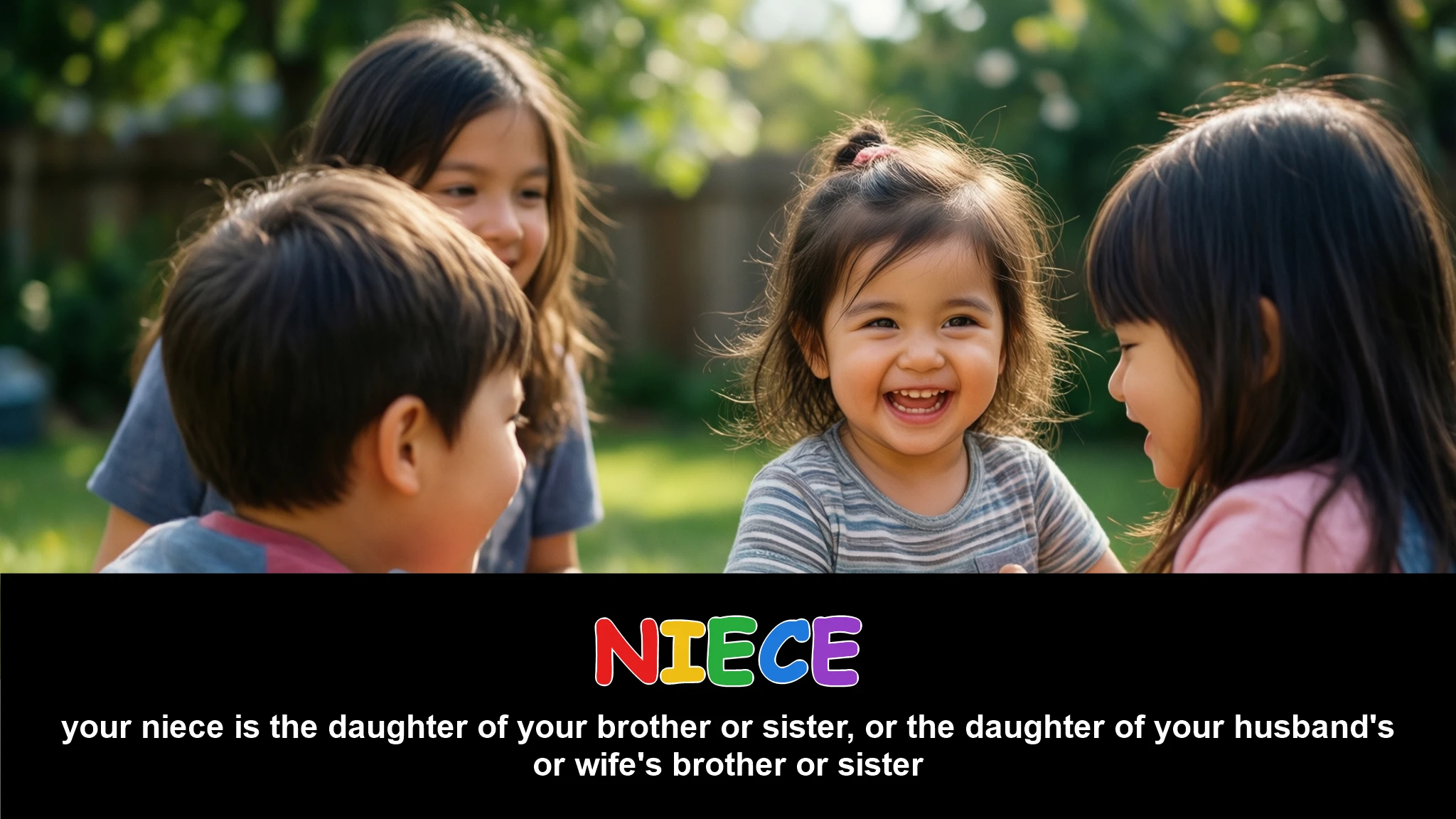 English Illustration for niece